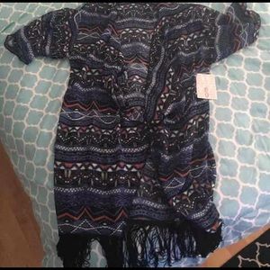 Lularoe small Monroe kimono BNWT